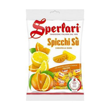 Sperlari Orange & Lemon Spicchi Su Hard Candies - 500 gr - Torrone Candy